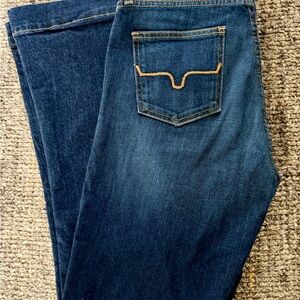 Kimes Ranch Dark Blue Boot Cut Jeans